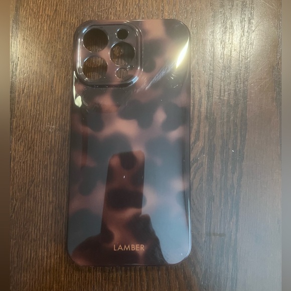 Lamber | Cell Phones & Accessories | Lamber Brown Black Tortoise Shell  Print Iphone 5 Promax Phone Case | Poshmark
